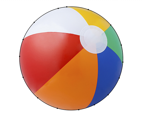 Clean product photo with background removed after clipping path