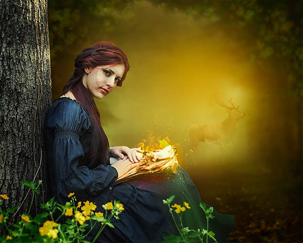 After Fantasy Background Replacement