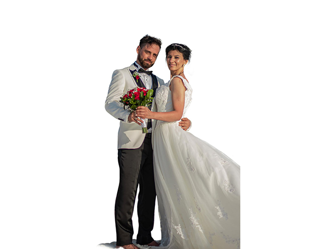 Before Artistic Wedding Album Editing